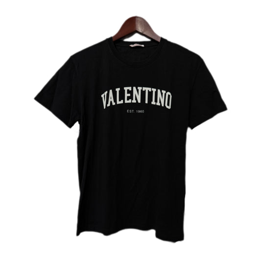 Valentino Logo Tee Black