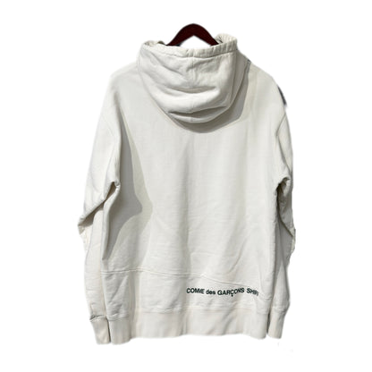 Supreme x Comme des Garçons SHIRT Split Box Logo Hoodie White