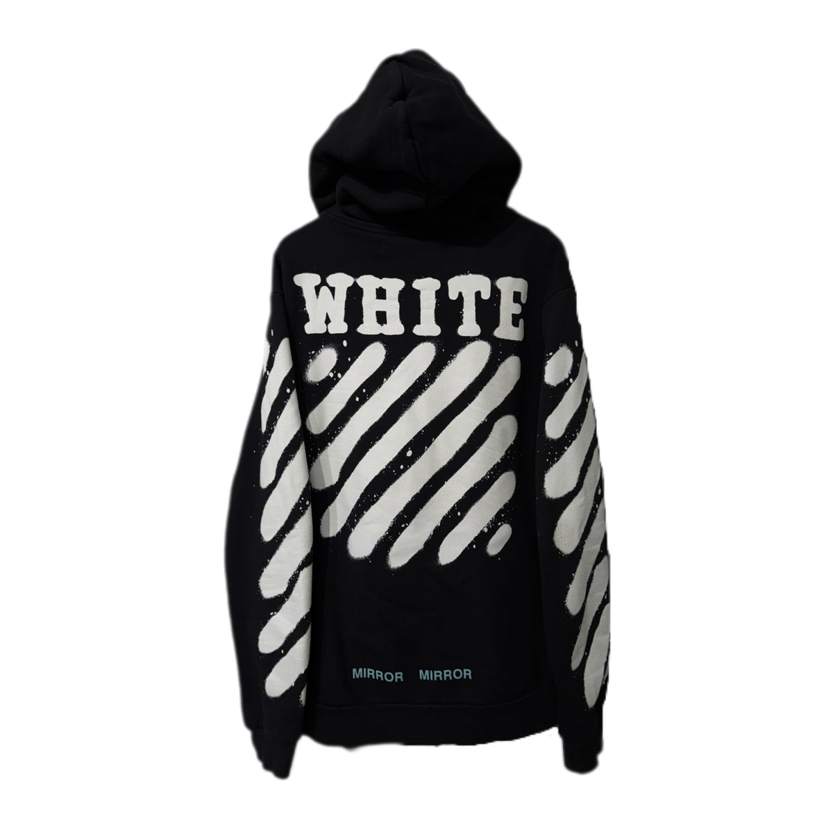 Off-White Heavy Zip Hoodie Black