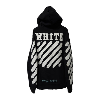 Off-White Heavy Zip Hoodie Black