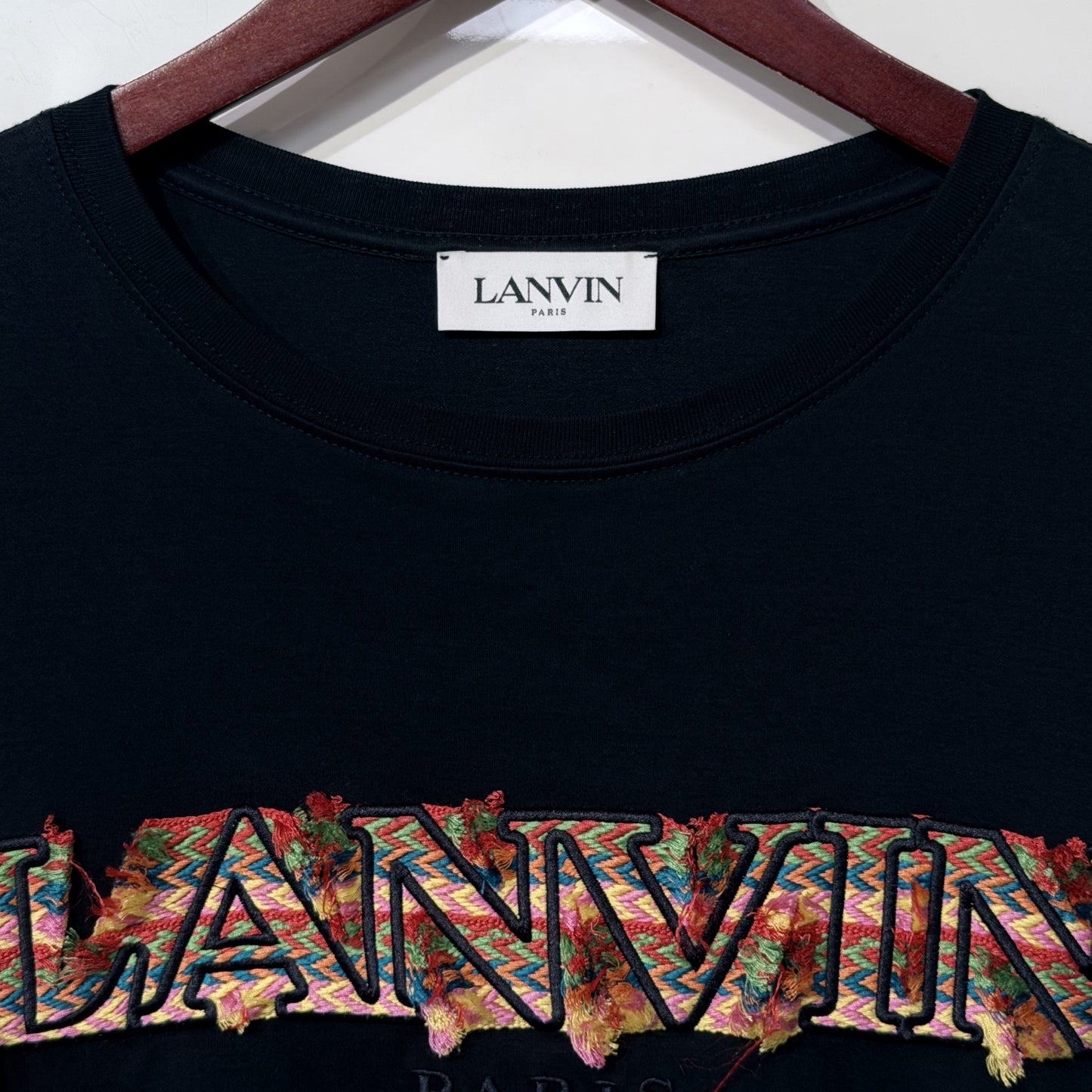 Lanvin Curb Tee Black