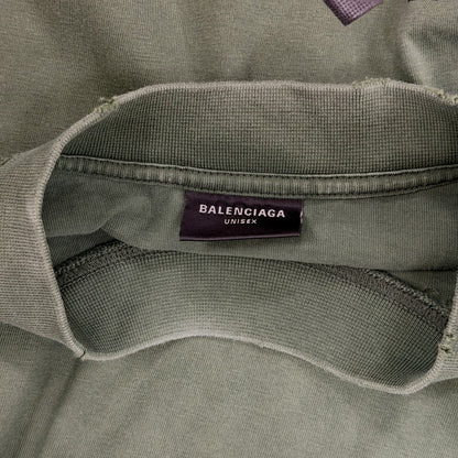 Balenciaga Tape Type Tee Army Green