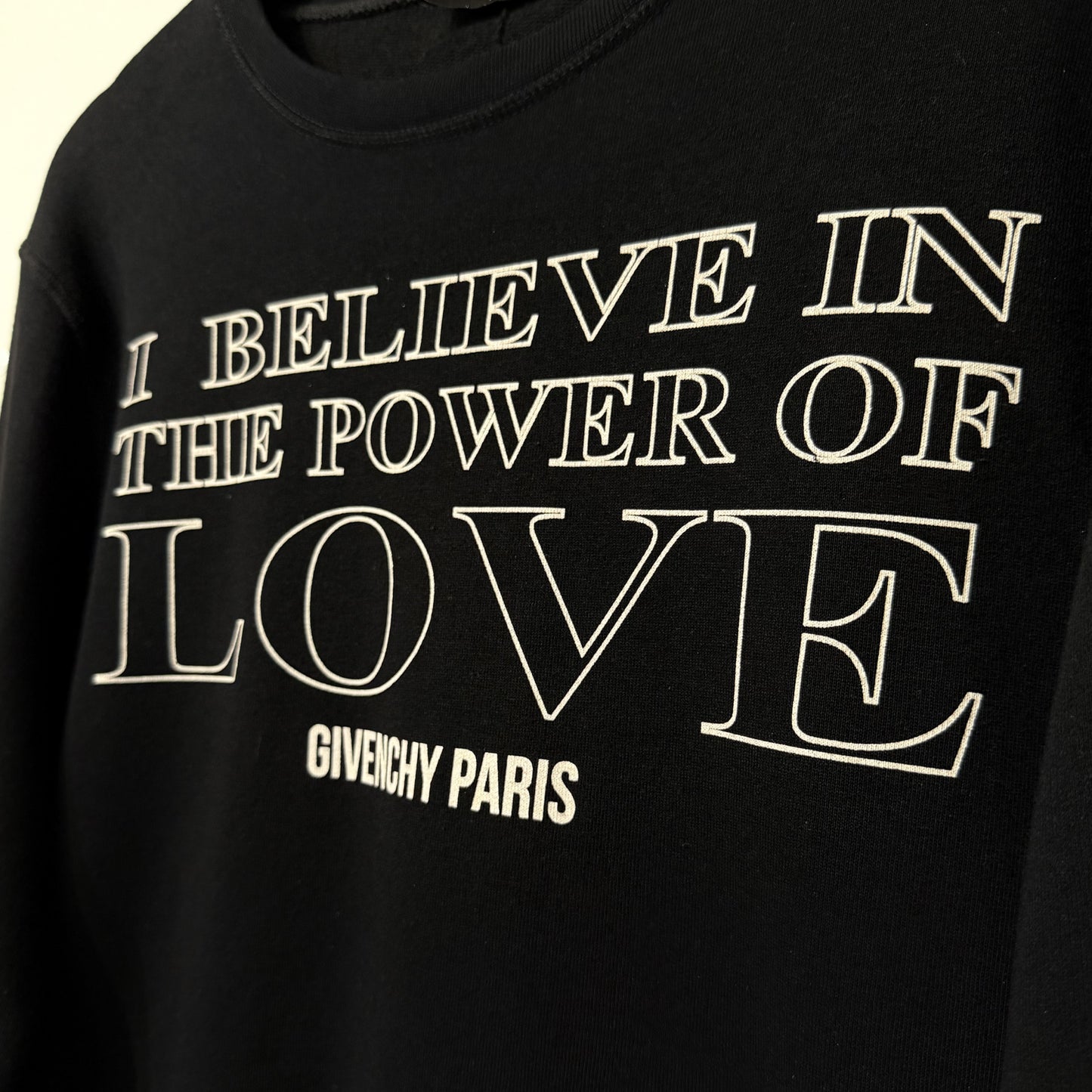 Givenchy Riccardo Tisci Power Of Love Sweatshirt Black