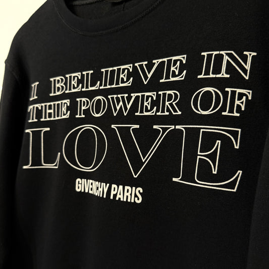 Givenchy Riccardo Tisci Power Of Love Sweatshirt Black