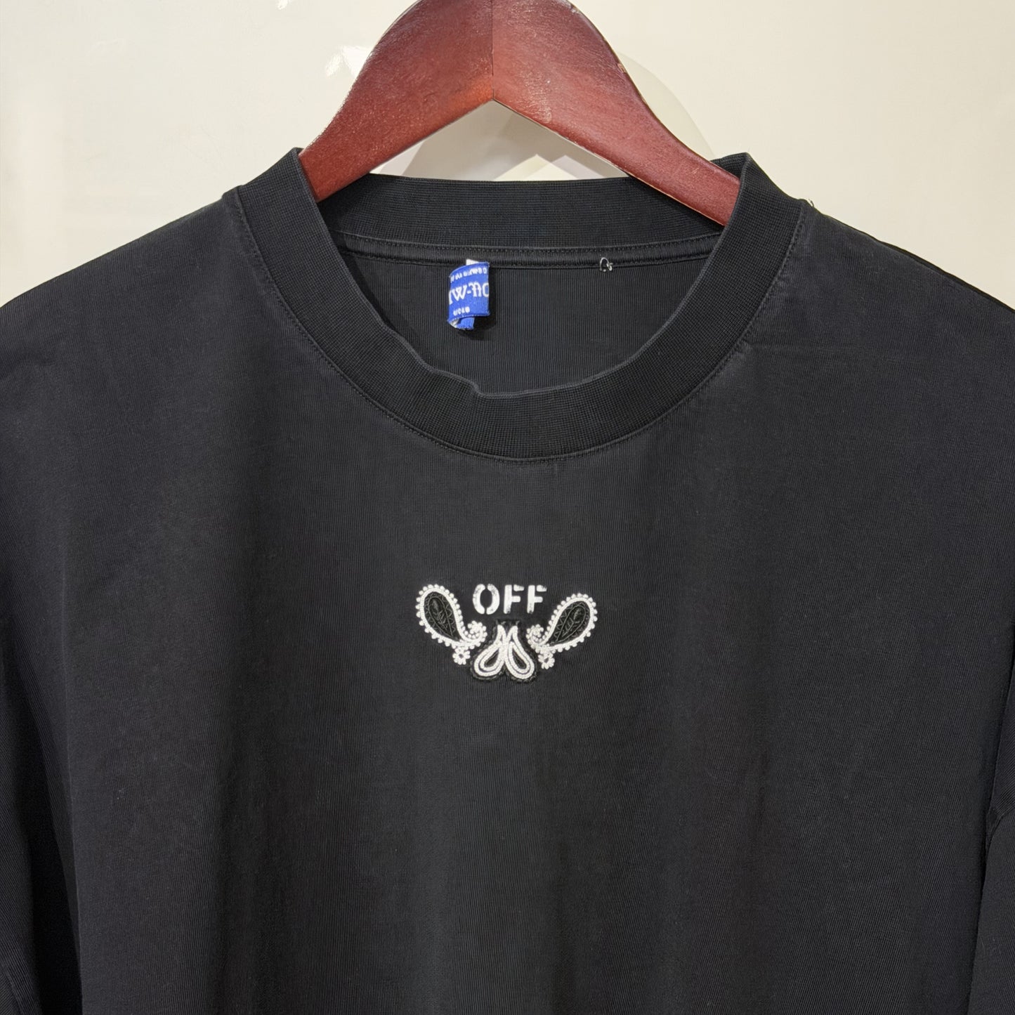 Off White Bandana Arrows Tee Black