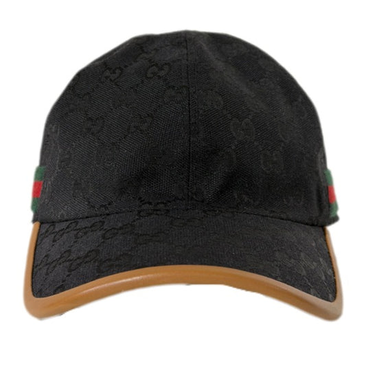 Gucci GG Canvas Baseball Cap Black
