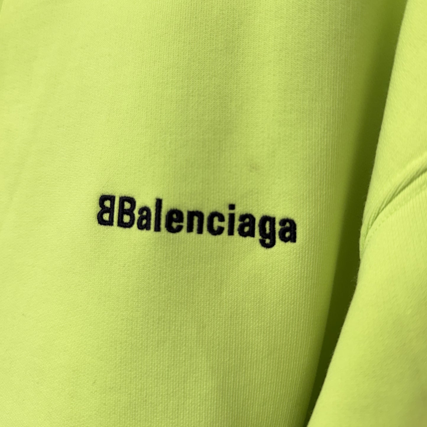 Balenciaga Logo Hodie Fluorensence