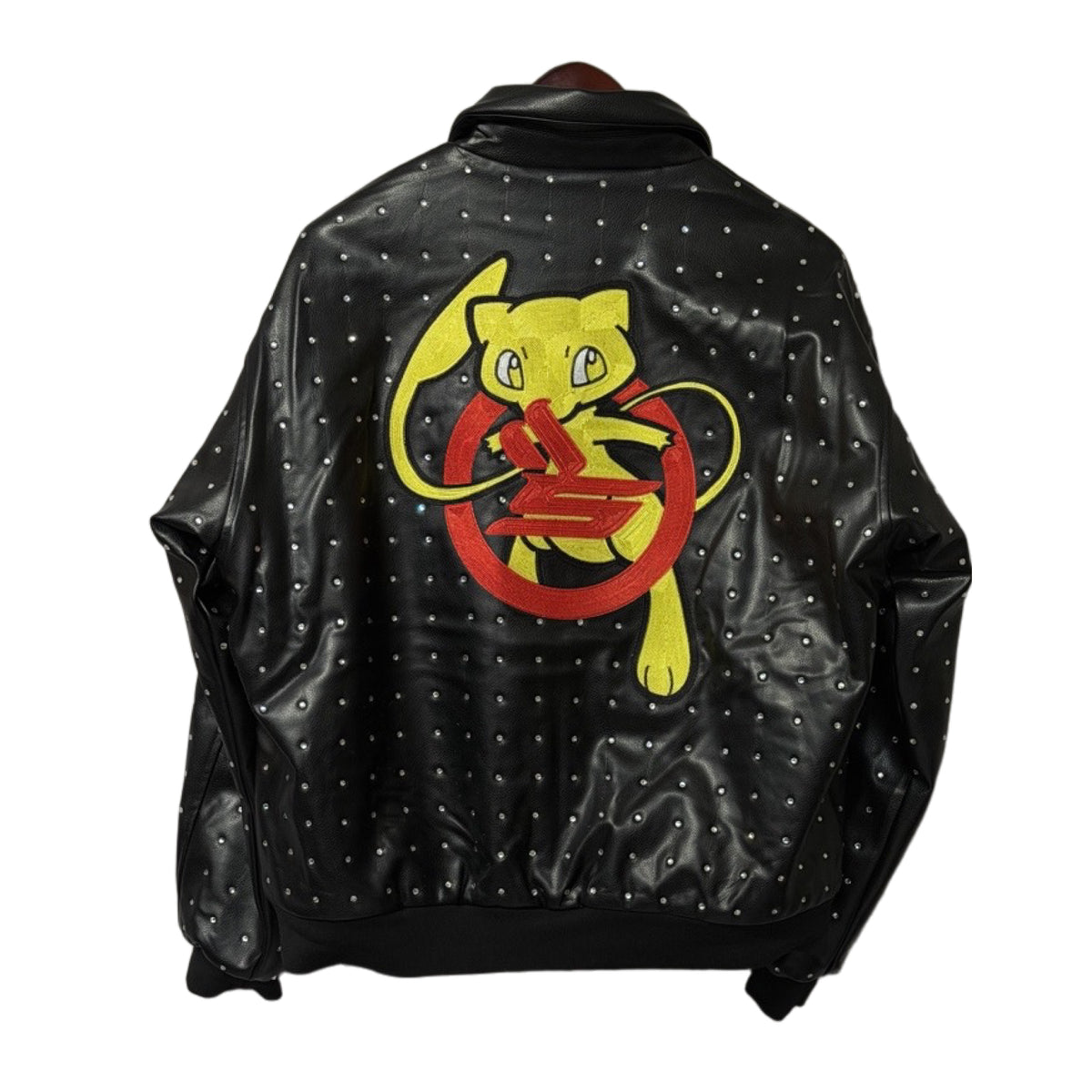 Sicko Leather Jacket Black