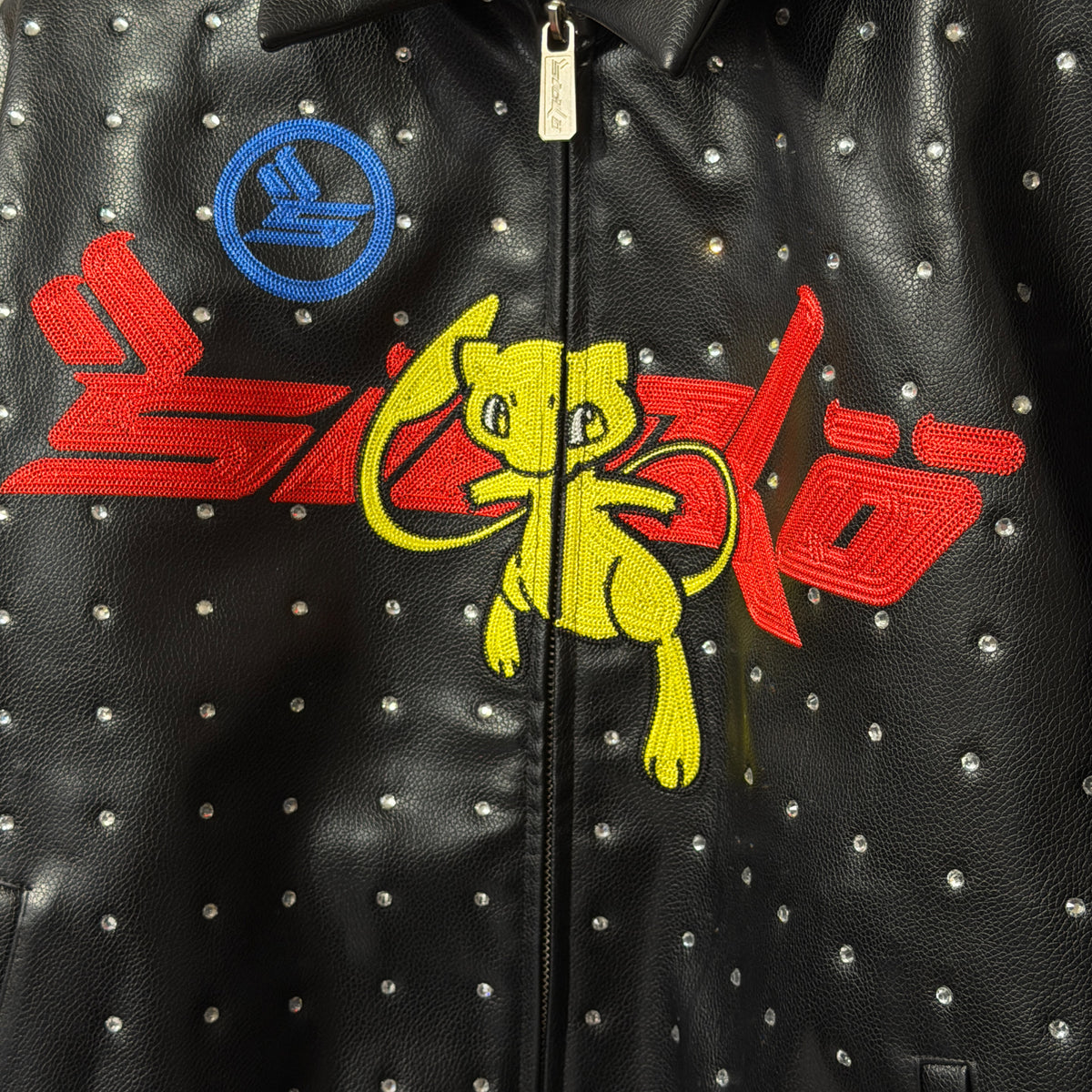 Sicko Leather Jacket Black