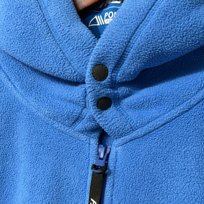 Palace Polartec Lazer Zip Hoodie Blue