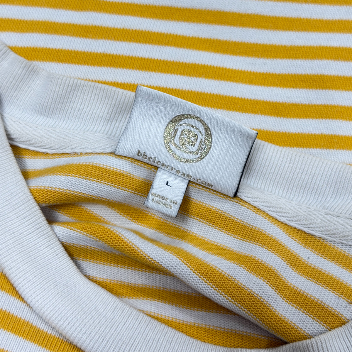 BBC Striped Long Sleeve Yellow