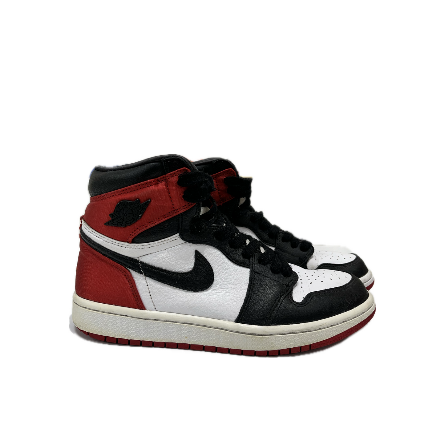 Air Jordan 1 Retro High Satin Black Toe (W)