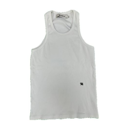 MISBHV Tank Top White