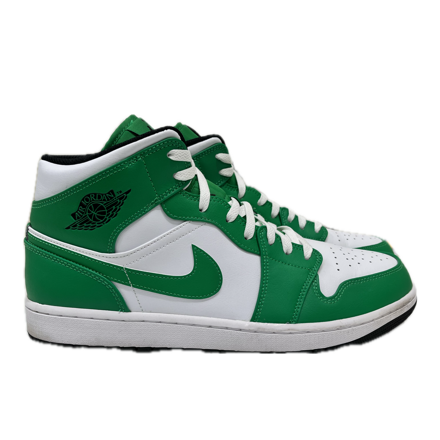 Air Jordan 1 Mid Lucky Green