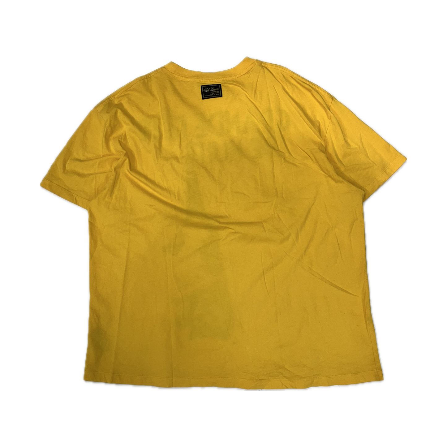 Raf Simons Bat Tee Yellow