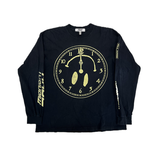 Midnight Rave Long Sleeve Tee Black