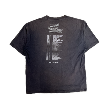 Balenciaga Speed Hunters Tee Black – Cruizer Vintage Balenciaga Speed Hunters Tee Black – Cruizer Vintage