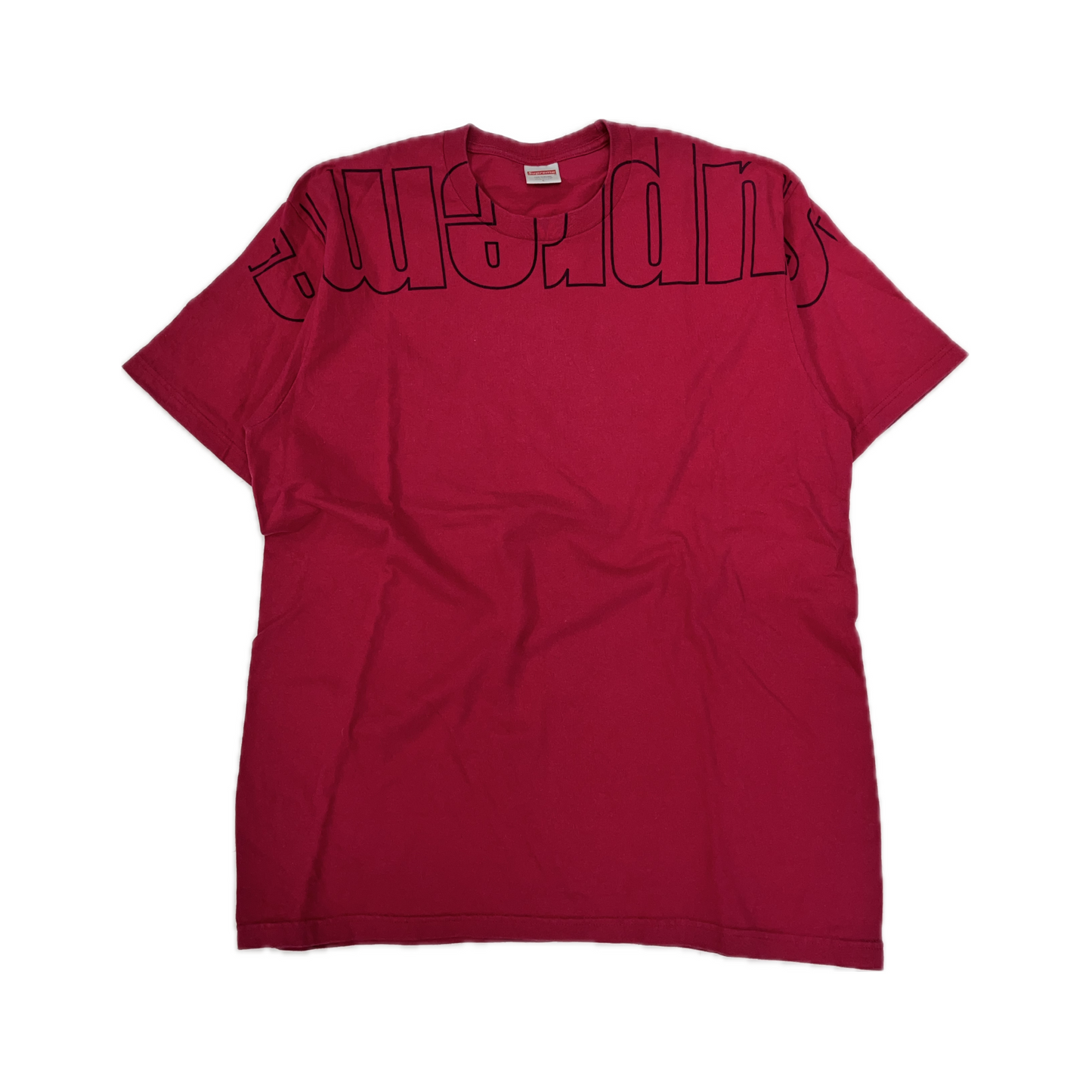 Supreme Logo Tee Red