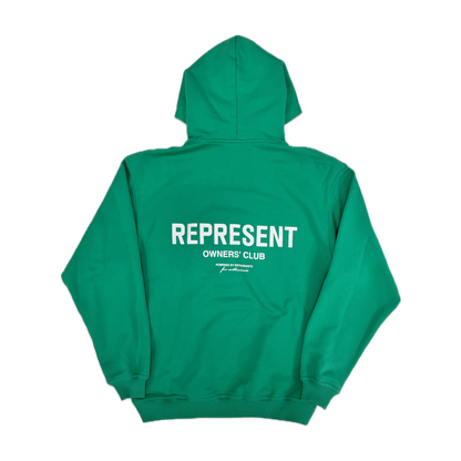 Represent Hoodie Green