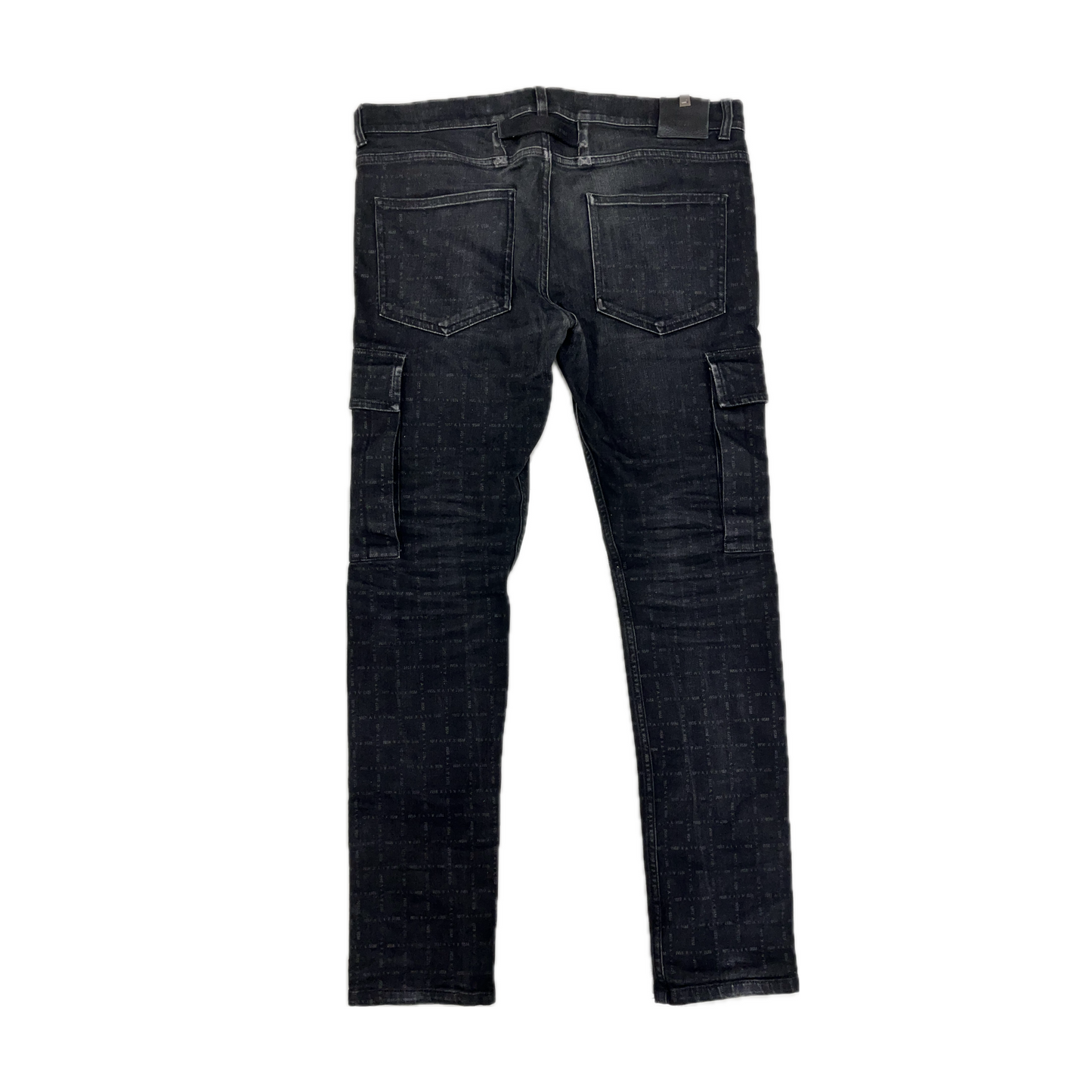 1017 ALYX 9SM Cargo Denim Jeans Black