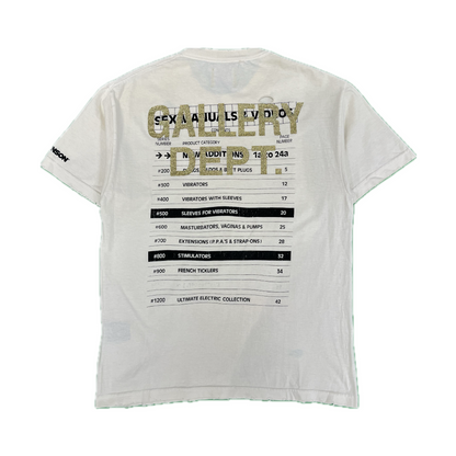 Gallery Dept. Doc Johnson Sexual Positions Tee White