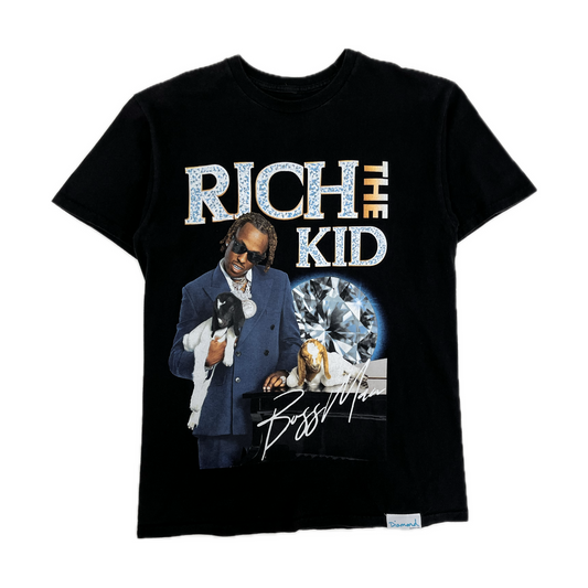 Diamond Rich The Kid Tee Black