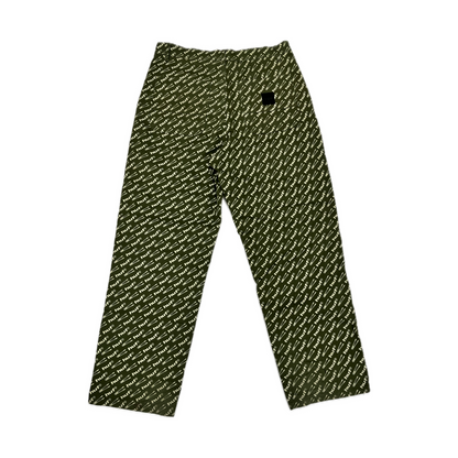 Huf Logo Pants Green