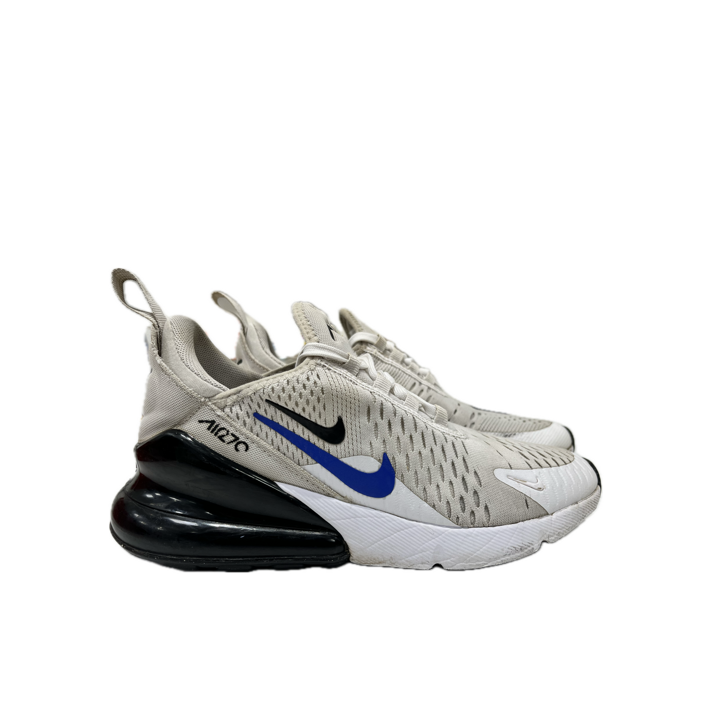 Nike Air Max 270 White Black Hyper Royal (GS)