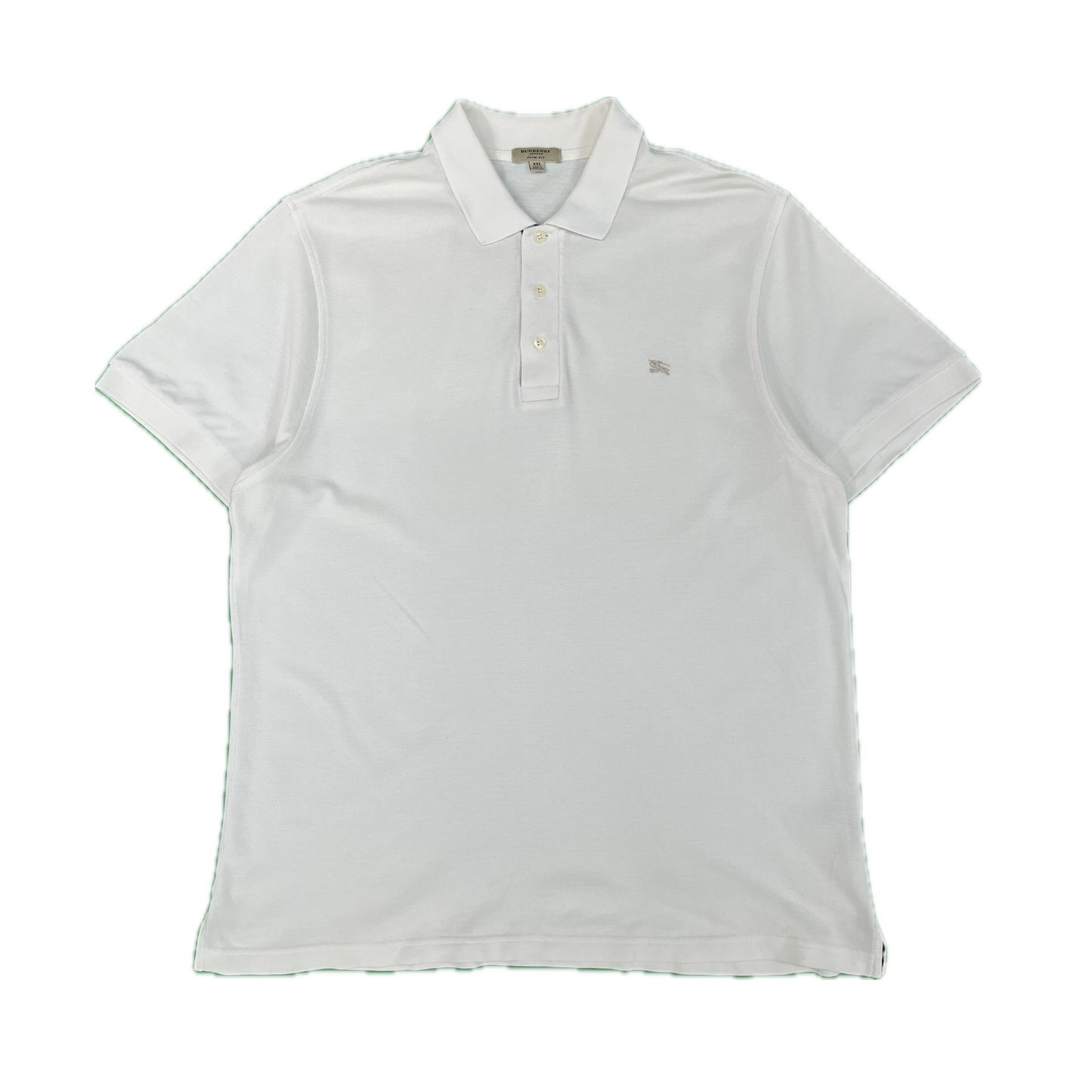 Burberry Polo Tee White