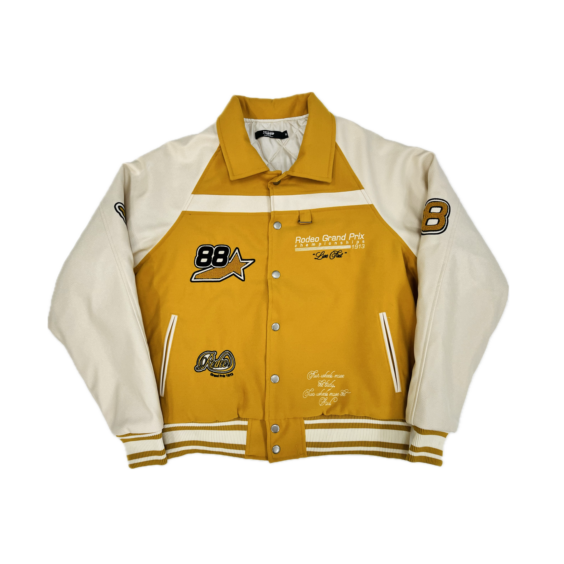 Jaded London Jacket Yellow – Cruizer Vintage