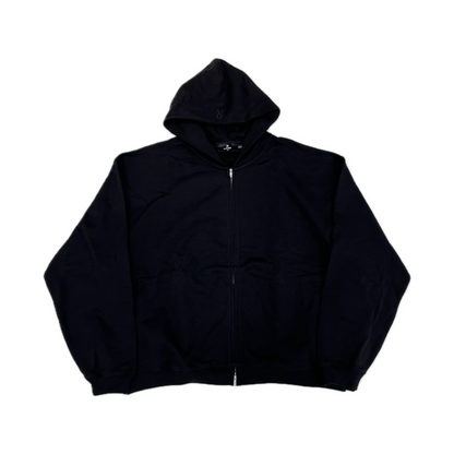 Represent Zip Hoodie Black