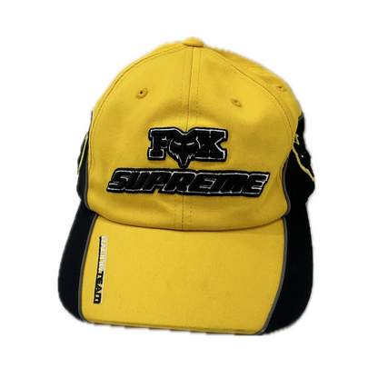 Supreme x Fox Racing 6-Panel Cap Yellow