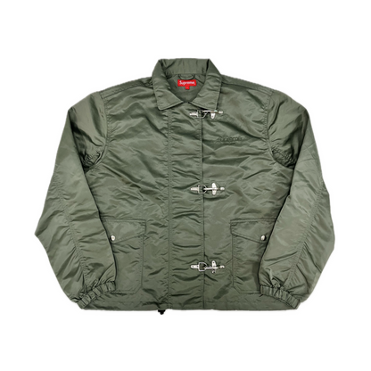 Supreme Nylon Turnout Jacket Olive