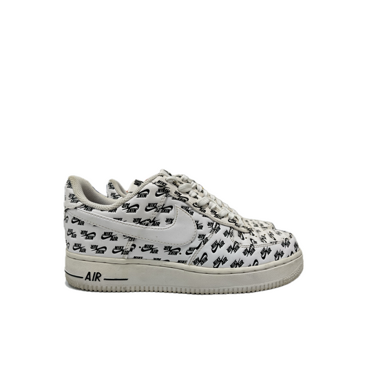 Nike Air Force 1 Low All Over Logo White