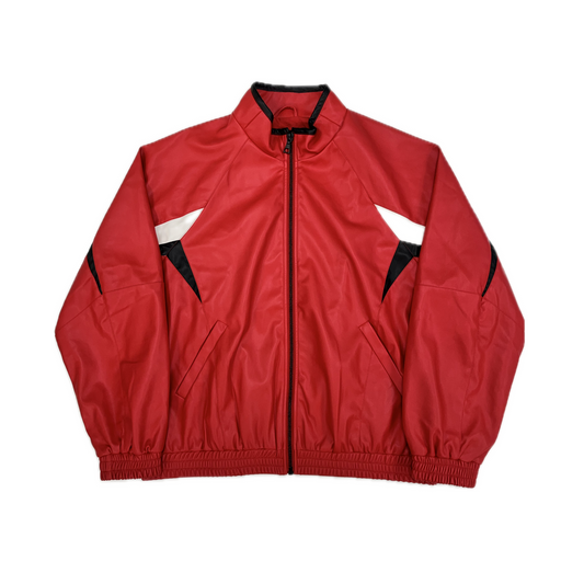 Leather Jacket Red