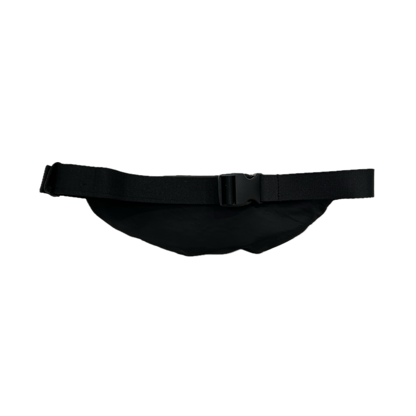 Palm Angels Kids Curved Logo Fanny Pack Black