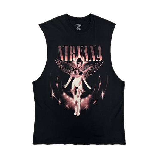 Nirvana Tank Top Black