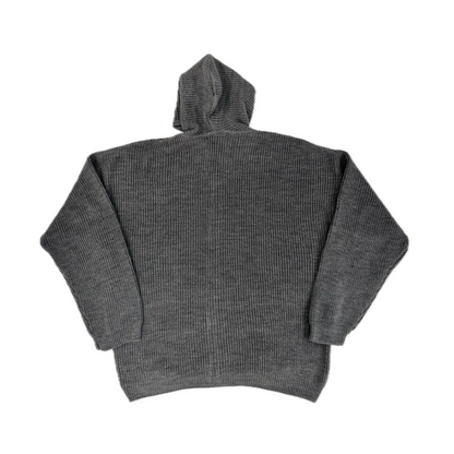 Grey Zip Hoodie
