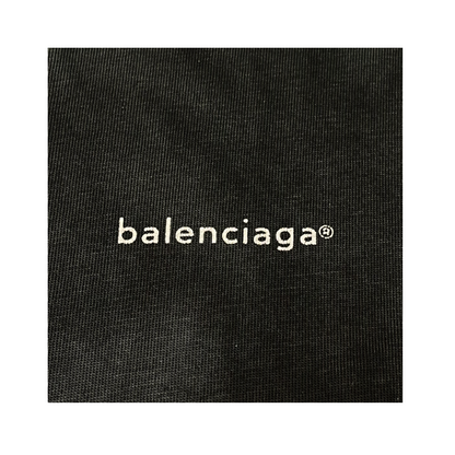 Balenciaga Logo Tee Black