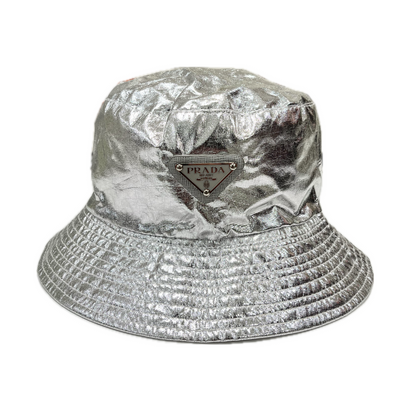 Prada Bucket Hat Silver
