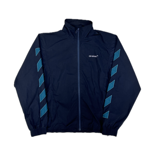 Off-White Diagonal Jacket Navy