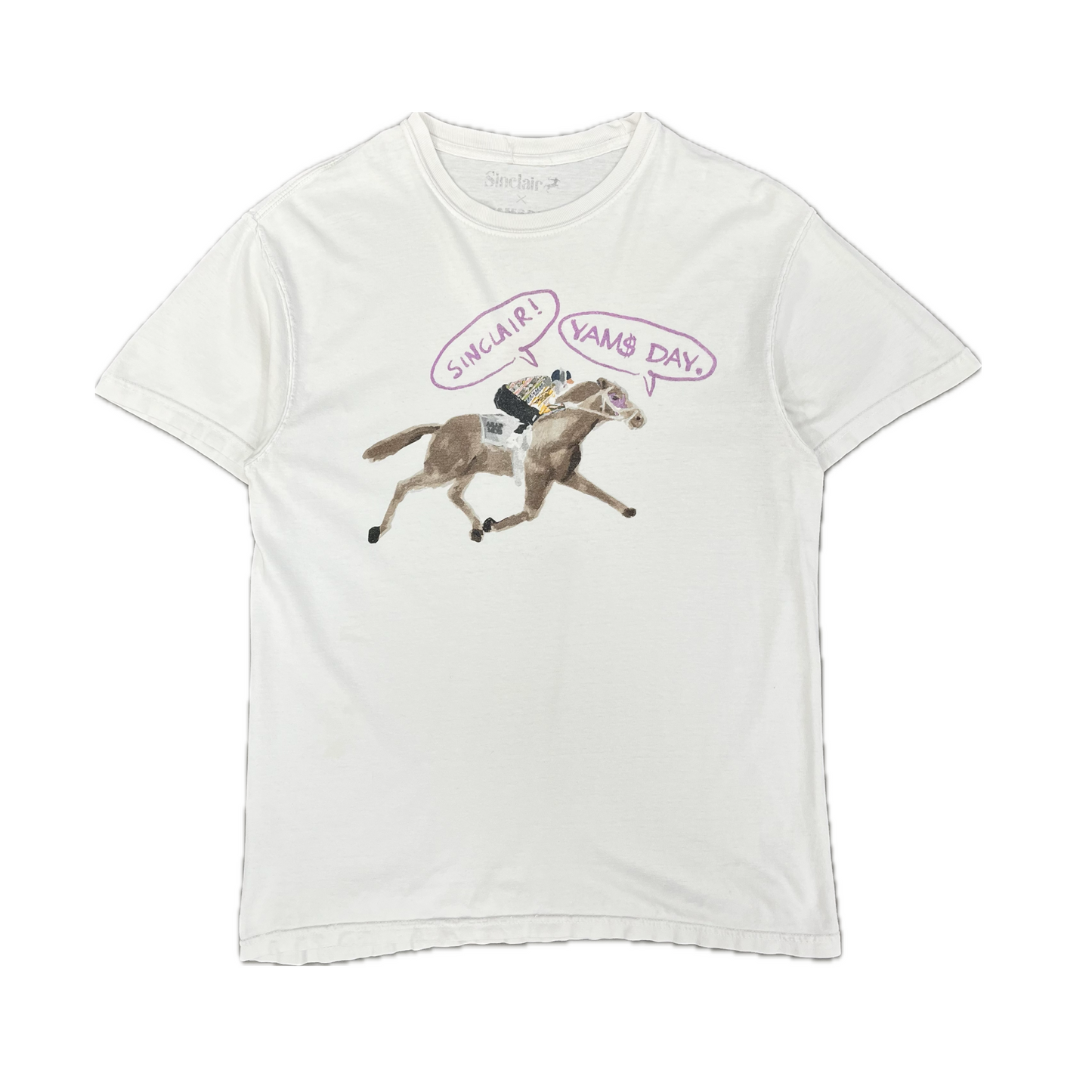 Sinclair Global Yams Day Long Beach Tee White