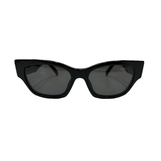 Celine Cat Eye-Frame Acetate Sunglasses Black