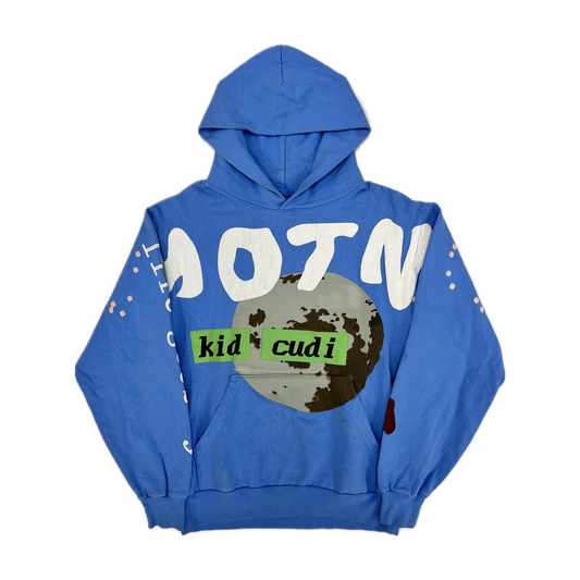 Kid Cudi CPFM For MOTM III Life Goes By Hoodie Blue