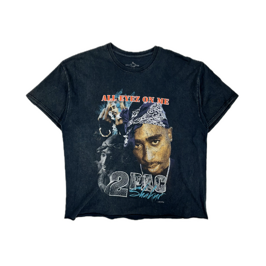2PAC Vintage Tee Black
