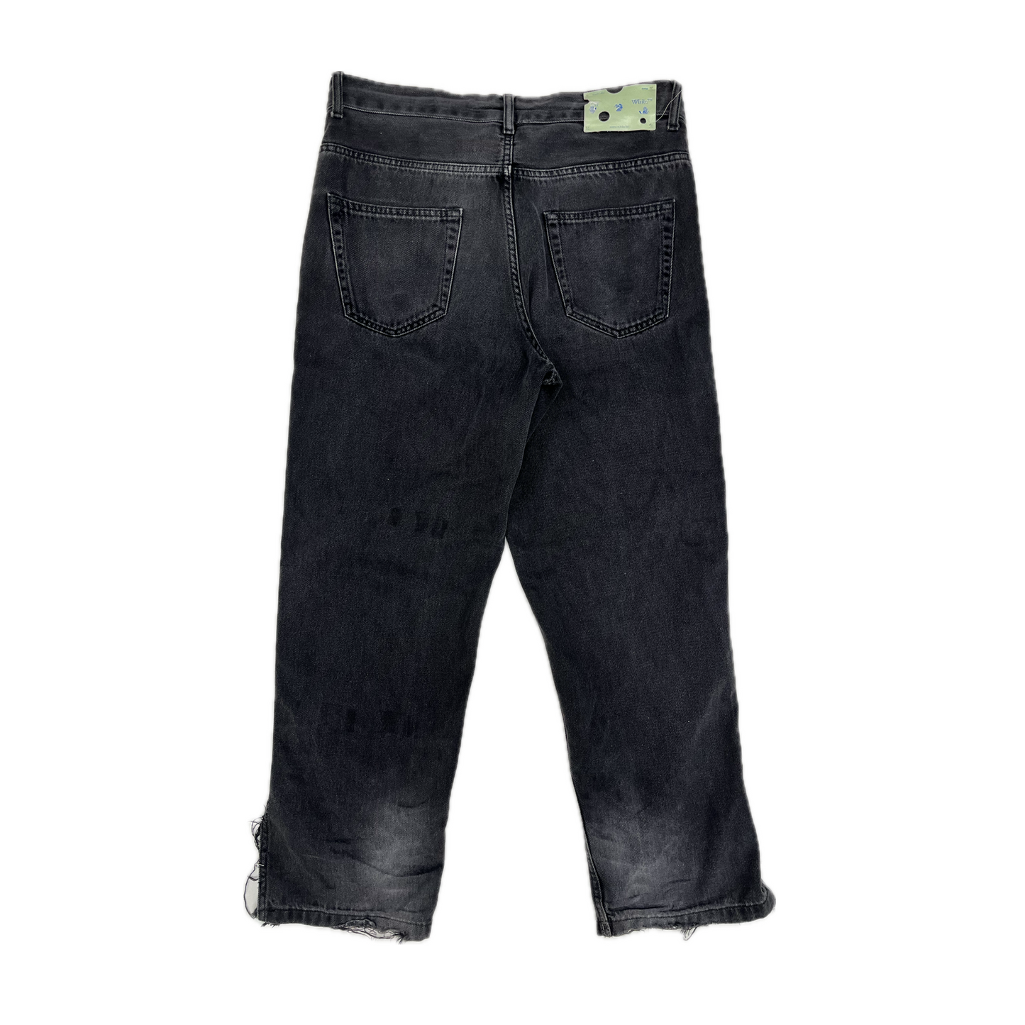 Off-White Denim Logo Jeans Black