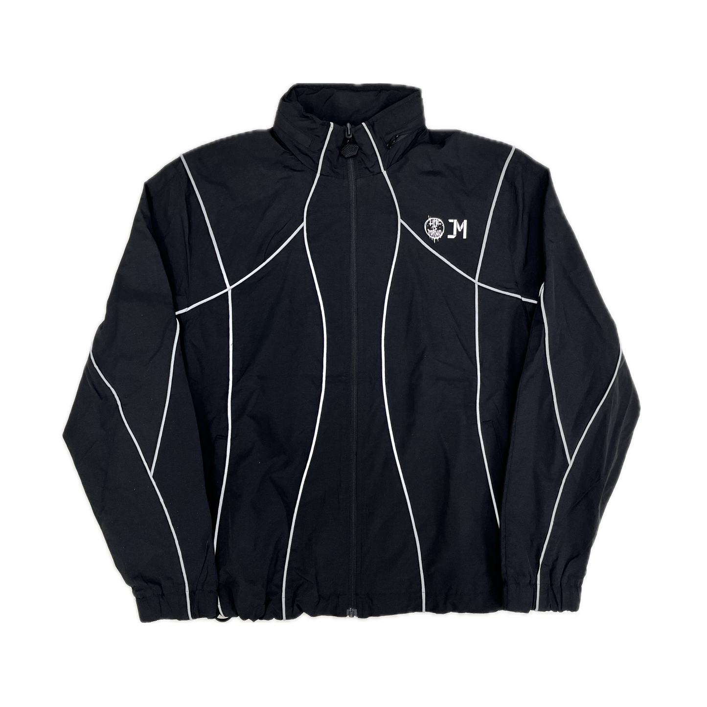 Life Is Porno Jacket Black