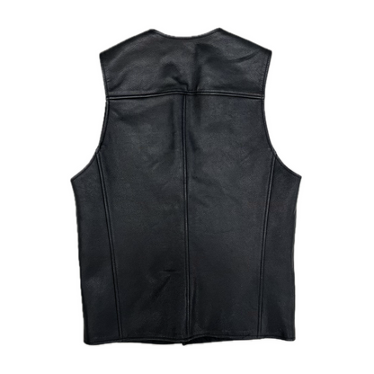 Harley Davidson Leather Vest Black