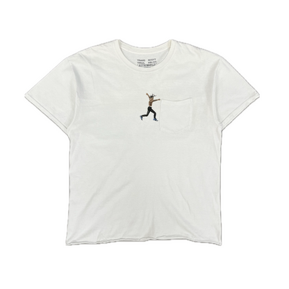 Travis Scott x Virgil Abloh By A Thread Tee White (Cactus Jack Version)