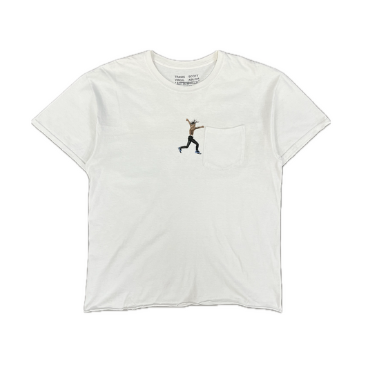 Travis Scott x Virgil Abloh By A Thread Tee White (Cactus Jack Version)